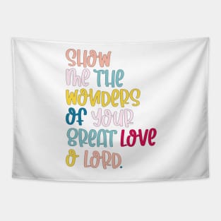 God of Great Love Tapestry