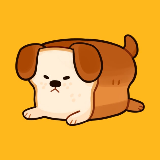 Bread Doggo - Loaf doggo by giraffalope