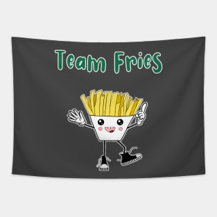 Team Fries - Comic Tapestry