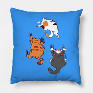 Struggle Cats Funny Pillow