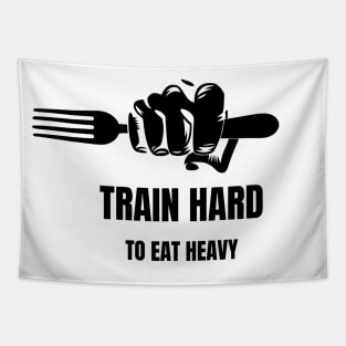 Train Hard Tapestry