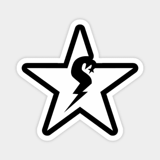 teepublic sunflow star Magnet