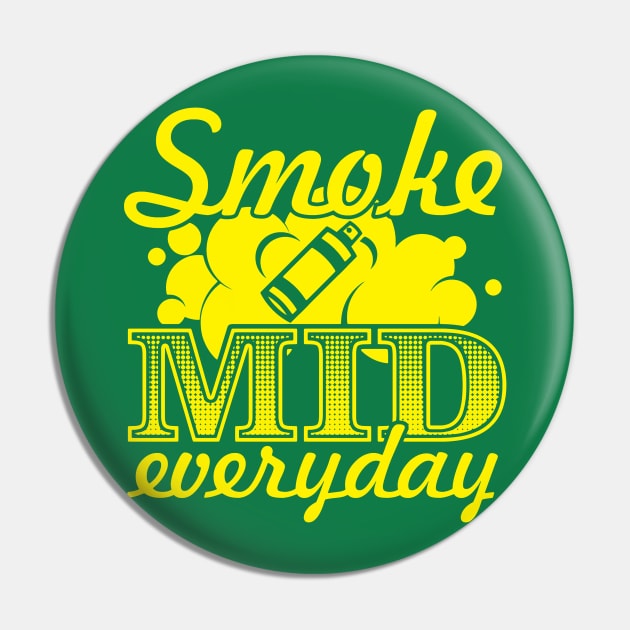 Smoke Mid Everyday Pin by Archanor