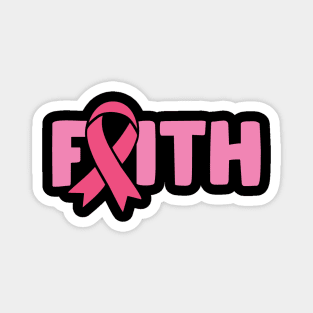 faith cancer awareness Magnet