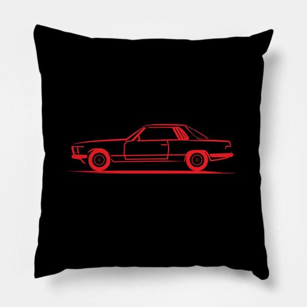 Mercedes 450 SLC W 107 Pillow by PauHanaDesign