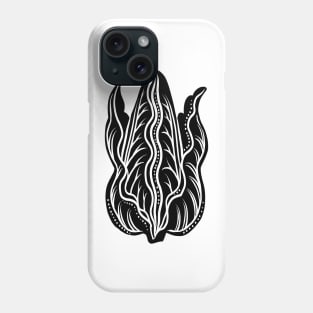 Romain Lettuce black Phone Case