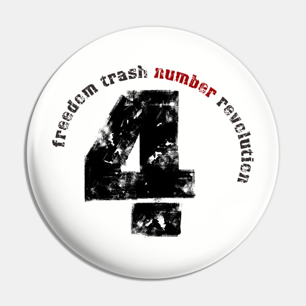 urban freedom trash Pin by imdesign