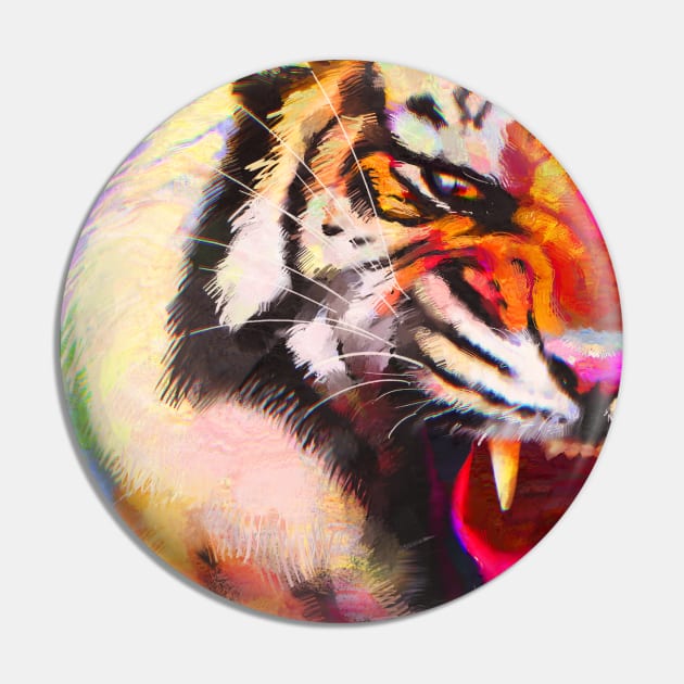 Fierce Tiger Pin by PHAZED