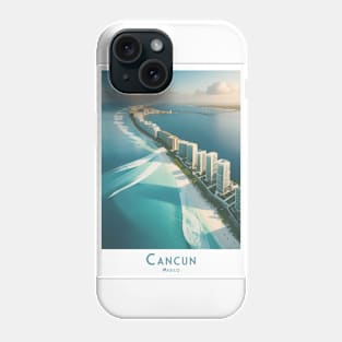 Minimal Cancun Serenity Mexico Phone Case