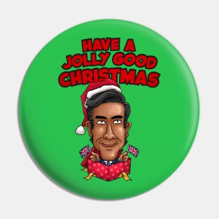 Rishi Sunak Have A Jolly Good Christmas Pin