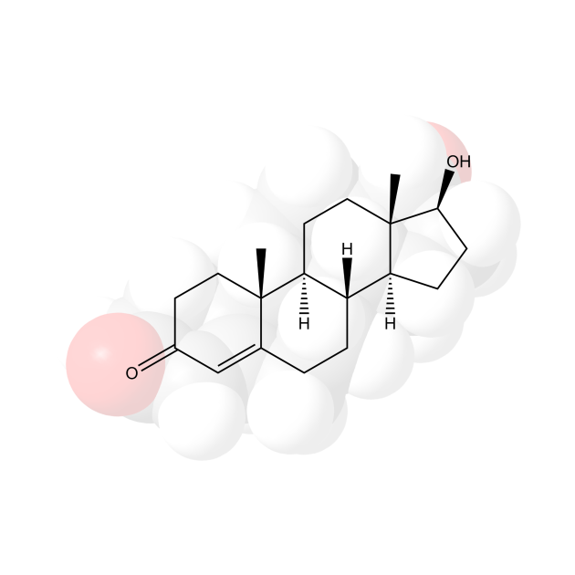 Discover Testosterone Molecule Chemistry - Testosterone - T-Shirt