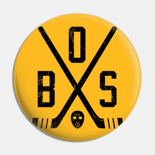 BOS Retro Sticks - Yellow Pin