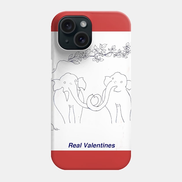 Real Valentines Phone Case by Gnanadev