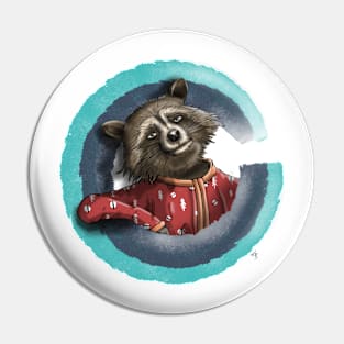 Rocket Raccoon Pin