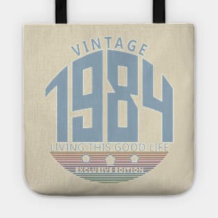 36th Birthday T-Shirt - Vintage 1984 Tote