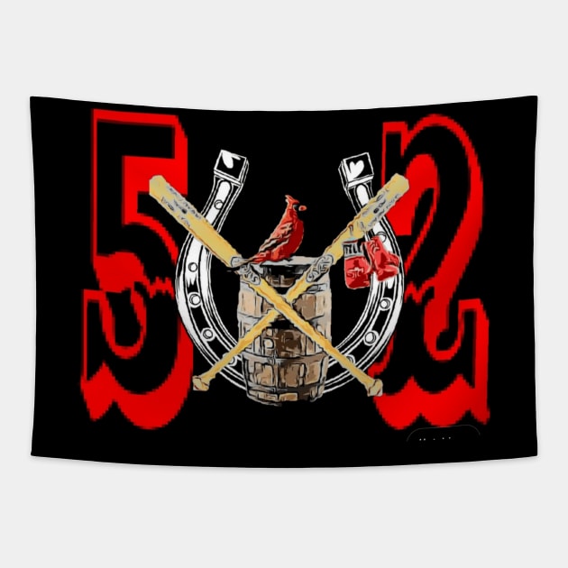 City of Louisville 502 Tapestry by Nice wears