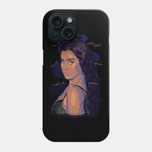 Sunset Girl Phone Case by RafaDiaz