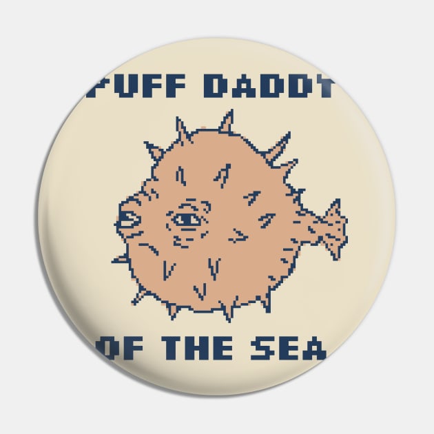 Puff Daddy Of The Sea Pin by pxlboy