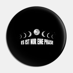 Phase Depression Moon Phase Mood Yoga Gift Pin