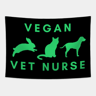 Vegan Vet Nurse Tapestry