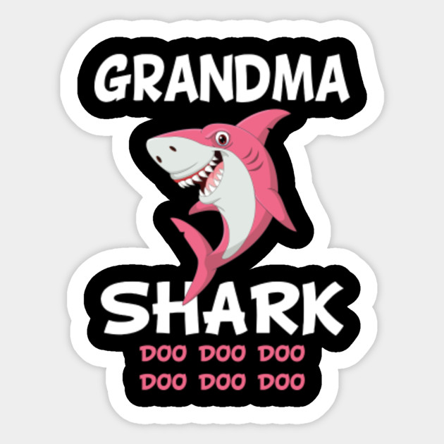 grandma shark shirt