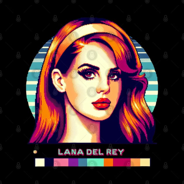 Lana Del Rey - Video Games South Beach Letters by Tiger Mountain Design Co.