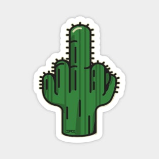 Cactus with a finger Magnet