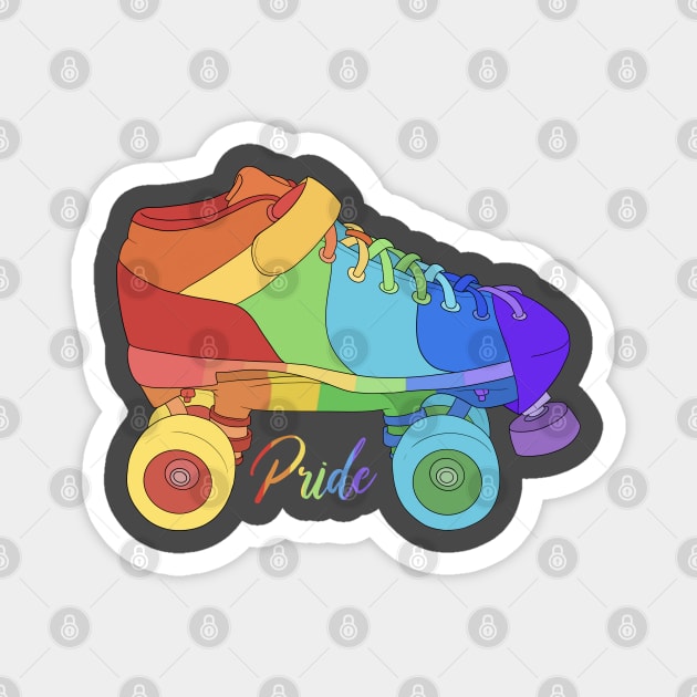 Skate Pride Magnet by RiaoraCreations