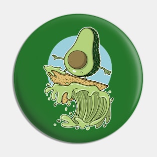 AVOCADO SURFER Pin