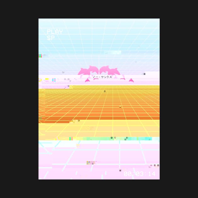 Glitch VHS Vaporwave by XOXOX