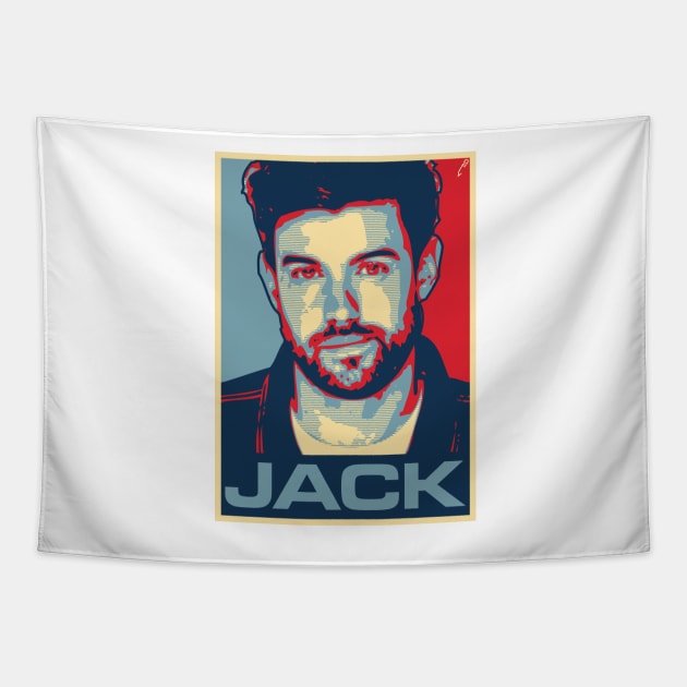 Jack Tapestry by DAFTFISH