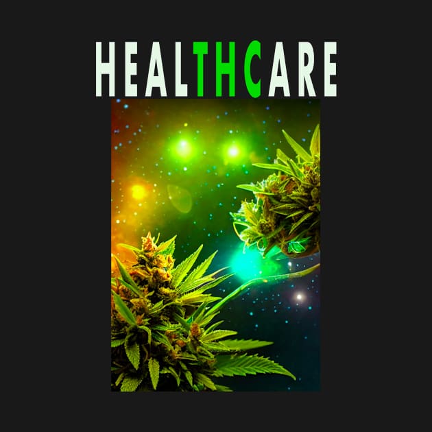 HEALTHCARE - THC Pot Leaf | Support Medical Marijuana Weed by aditchucky