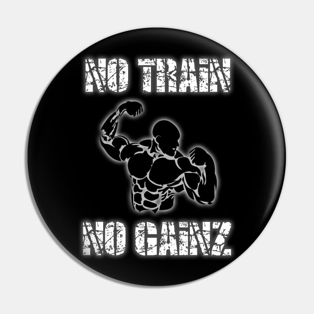 Gainz Pin by teamface