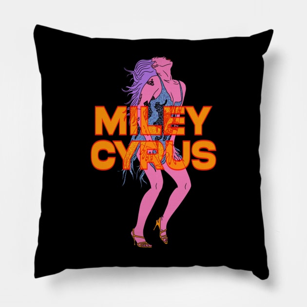 Doctor Miley Pillow by motelgemini