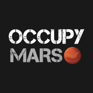 Occupy Mars Planet T-Shirt