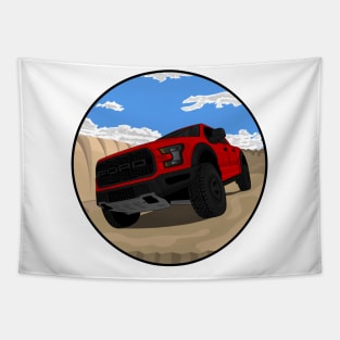 RAPTOR RED Tapestry