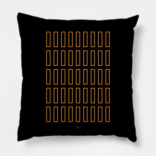 Crowded panel Pillow