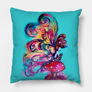 SMALL ELF OF MUSHROOMS Pillow