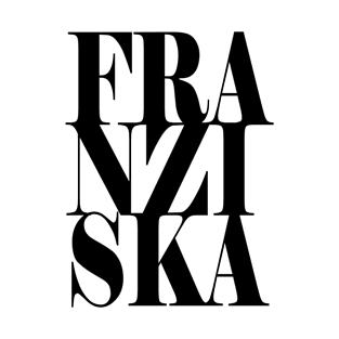 Franziska Girls Name Bold Font T-Shirt