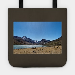 Lago Querococha in the Andes, Peru Tote