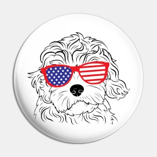 dog america Pin