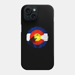 Colorado Flag With Fly Fishing -S Phone Case