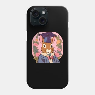 Graduating Student Rabbit Girl Happy Graduation Day Phone Case