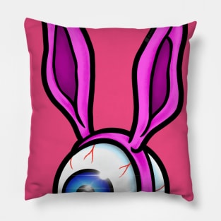 The All Seeing Lagomorph Pillow