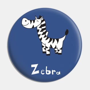 Zebra Pin