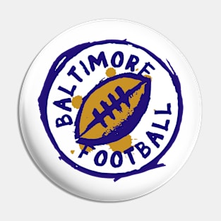 Baltimore Football 01 Pin