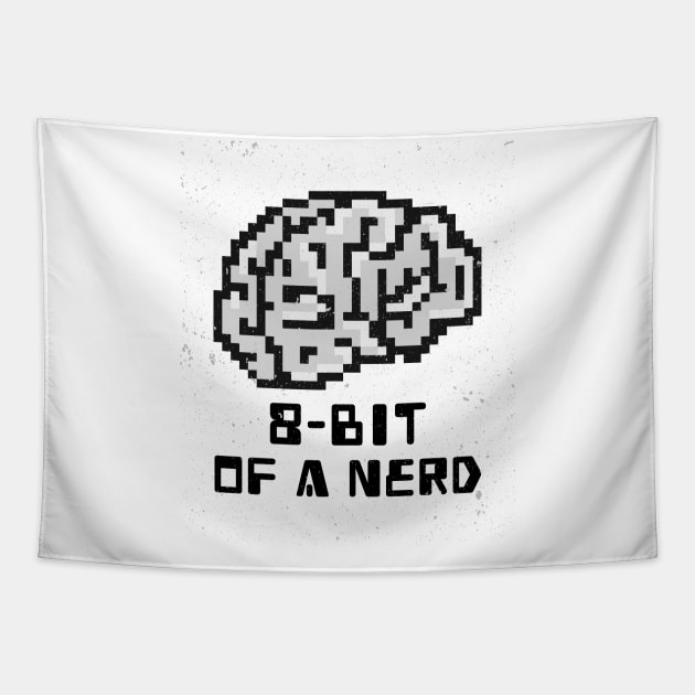 8 Bit of a Nerd Tapestry by lildoodleTees