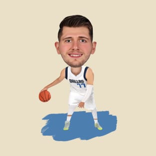 Caricature of Luka Doncic T-Shirt