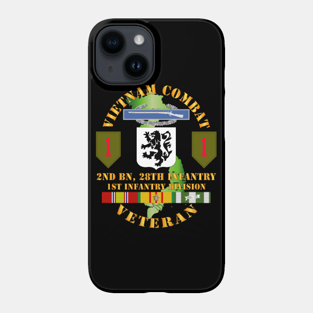 Vietnam Combat Infantry Veteran w 2nd Bn 28th Inf 1st Inf Div SSI