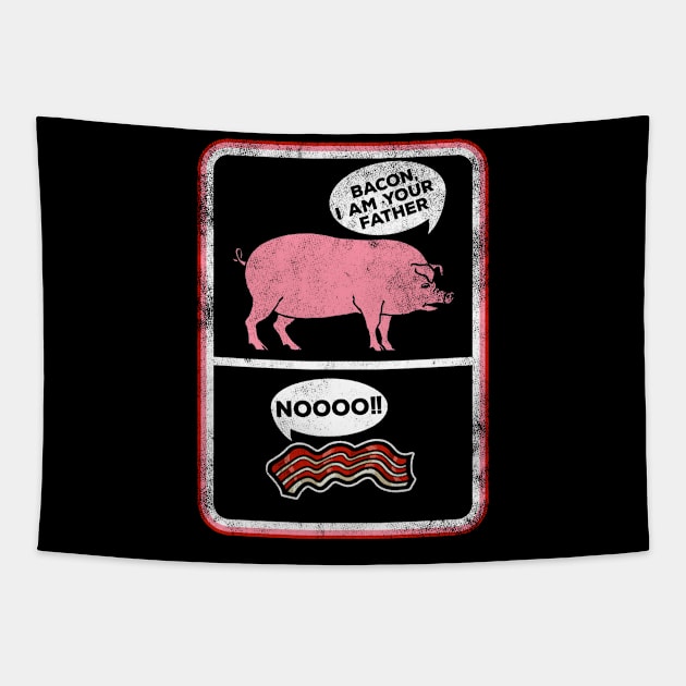 Bacon, I am Your Father Tapestry by Mila46